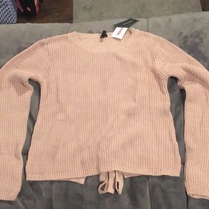 Light pink sweater from Tj maxx